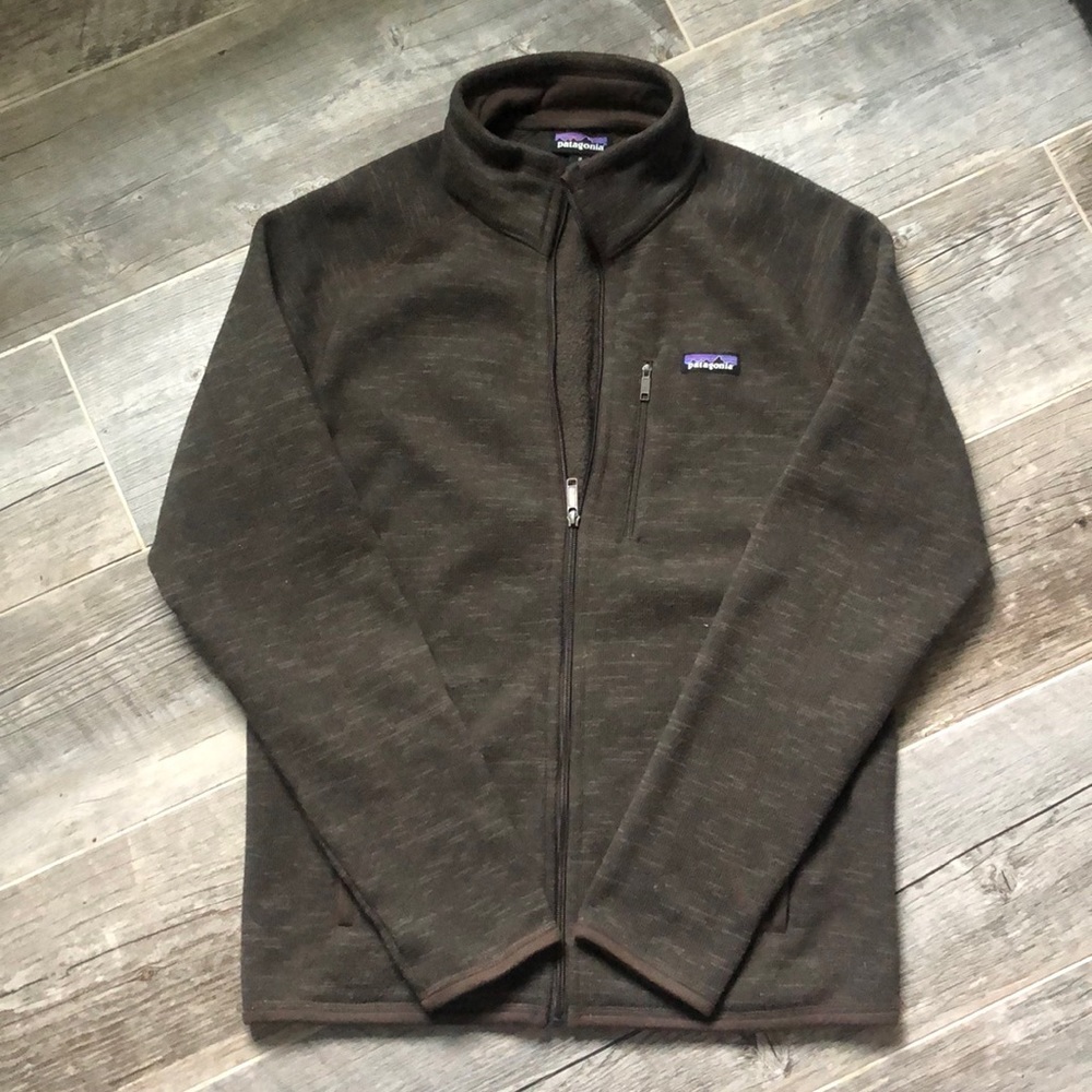 Men’s Patagonia Better Sweater Fleece Jacket Full Zip Sz M